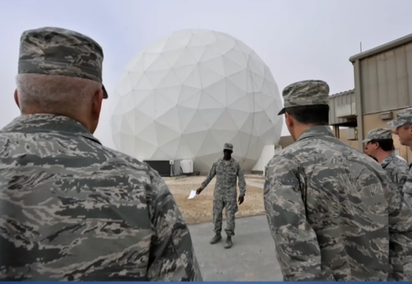 Al Udeid US air base in Qatar